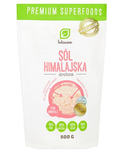 INTENSON Sól himalajska różowa drobna - 500 g zdjęcie