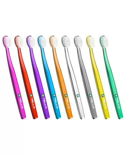 Tello 6240 Ultra Soft szczoteczka do zębów 3 sztuki zdjęcie