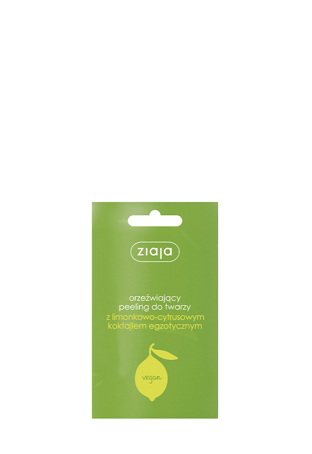 ZIAJA Orzeźwiający peeling do twarzy, 7 ml zdjęcie