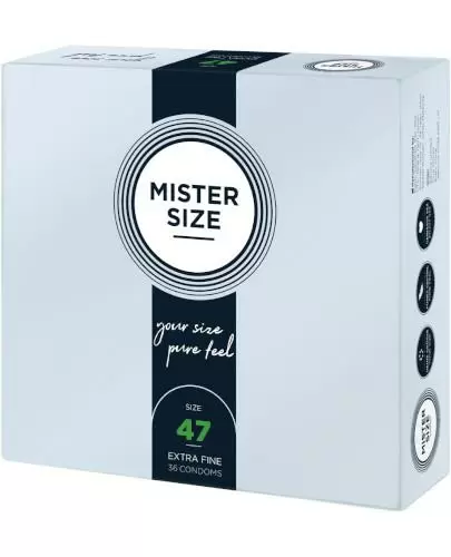 Mister Size prezerwatywy 47 mm 36 sztuk zdjęcie