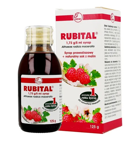 Rubital syrop, 125 g zdjęcie