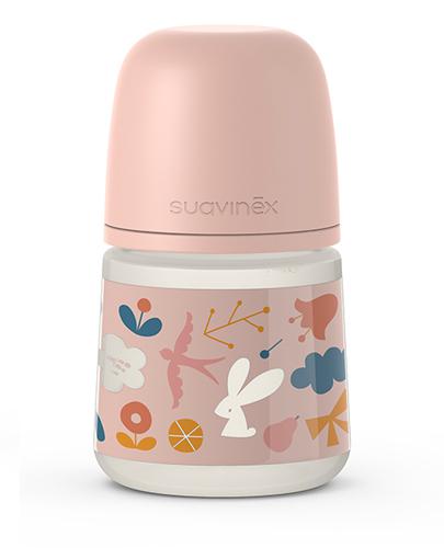 Suavinex SX Pro Forest Butelka o wolnym przepływie różowa, 150 ml zdjęcie