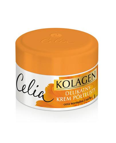 CELIA KOLAGEN Delikatny krem półtłusty z nagietkiem - 50 ml - cena, opinie, właściwości  zdjęcie