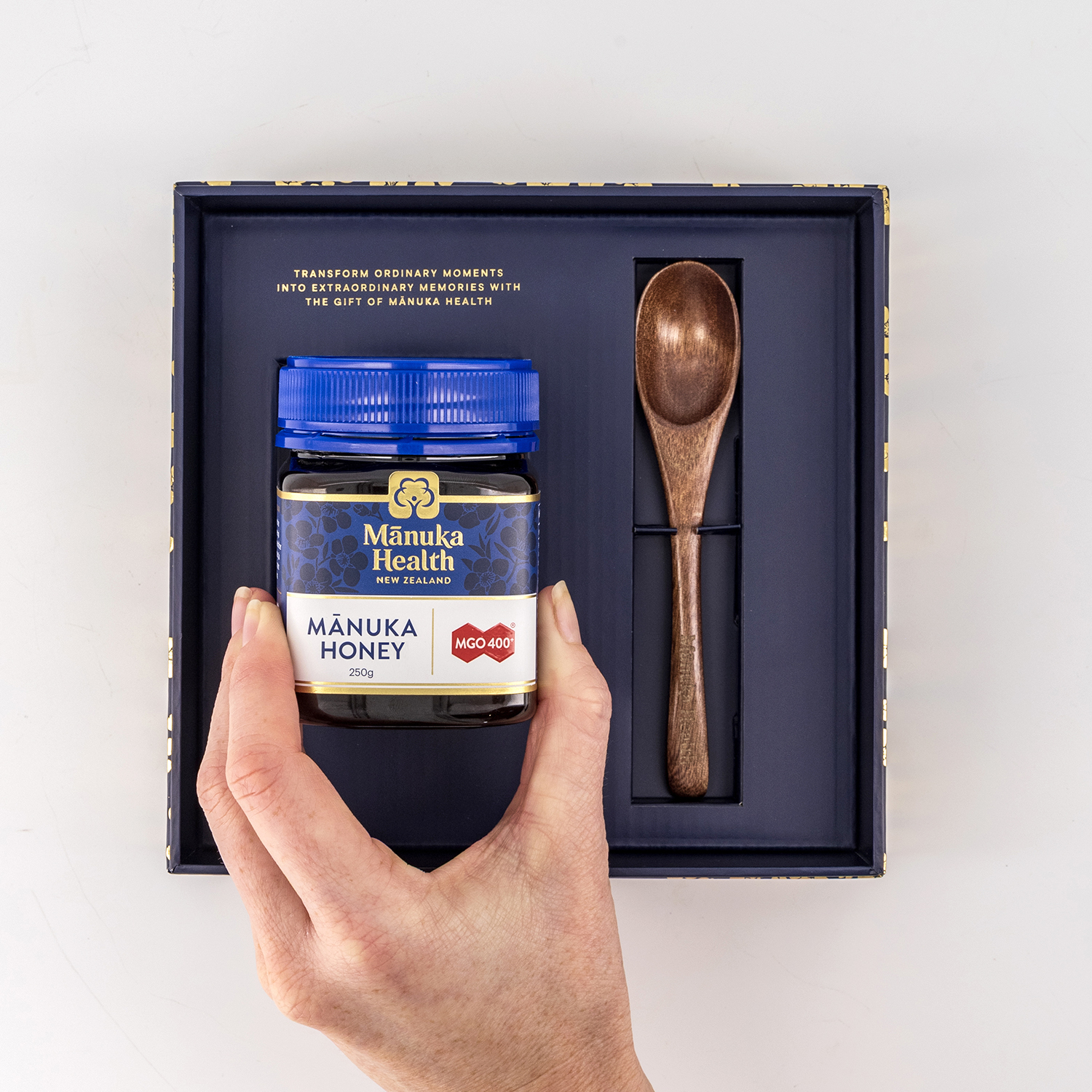 Manuka Health Zestaw prezentowy Miód Nektarowy Manuka MGO 400+, 250 g