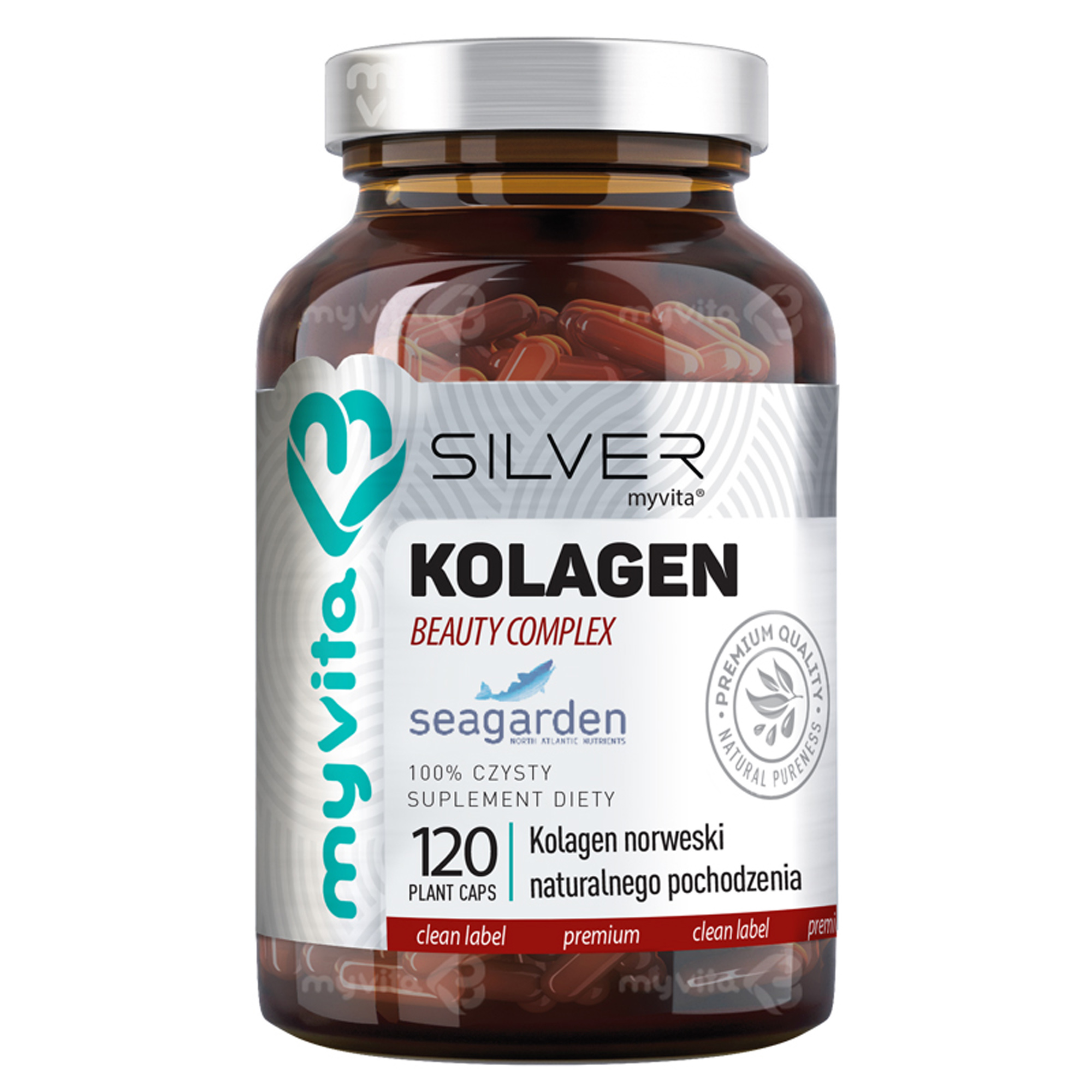 MYVITA SILVER Kolagen Beauty Complex, kapsułki, 120 sztuk zdjęcie