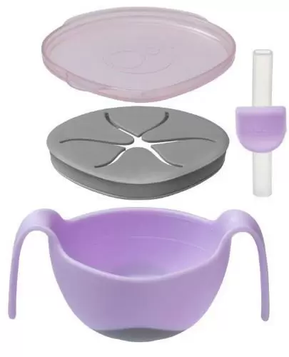 B.box wielofunkcyjny kubek niewysypek boysenberry 1 sztuka [BB00404] zdjęcie