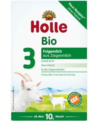 Holle 3 Bio mleko następne powyżej 10 miesiąca na bazie mleka koziego 400 g zdjęcie