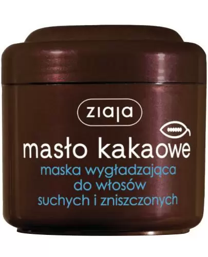 Ziaja Masło Kakaowe maska wygładzająca do włosów suchych i zniszczonych 200 ml zdjęcie