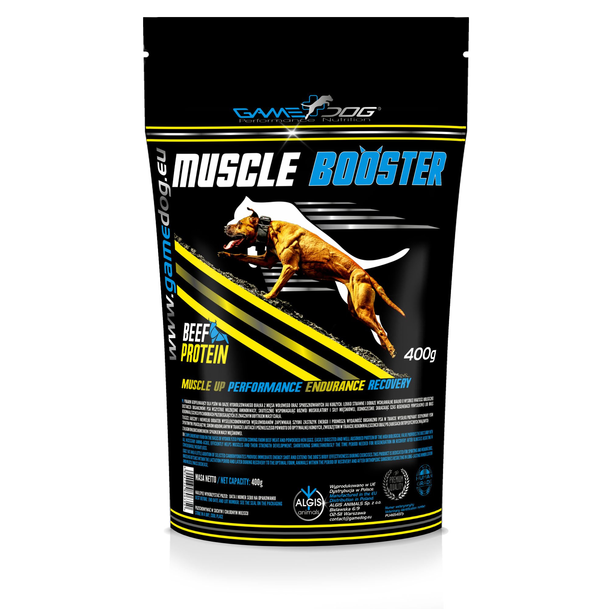 Game Dog Muscle Booster, 400 g zdjęcie