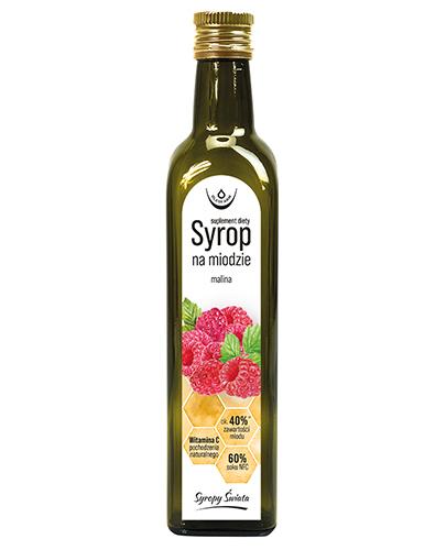 OLEOFARM Syrop na miodzie Malina, 250 ml zdjęcie