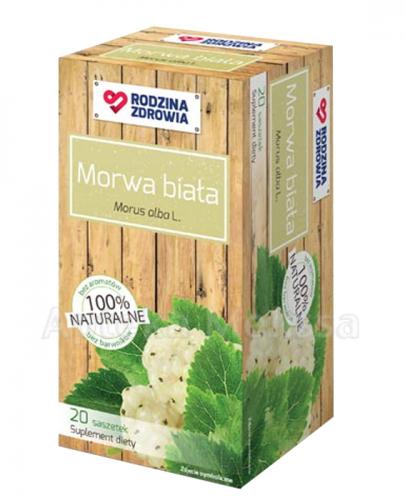 Rodzina Zdrowia Morwa biała 2000mg zioła do zaparzania 20 saszetek zdjęcie