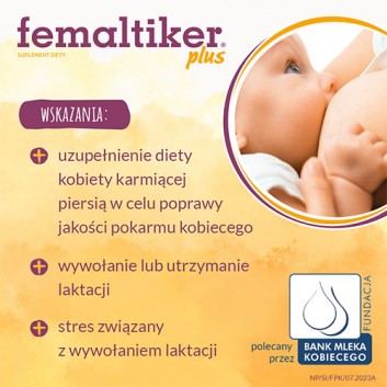 Femaltiker Plus o smaku karmelowym 12 saszetek