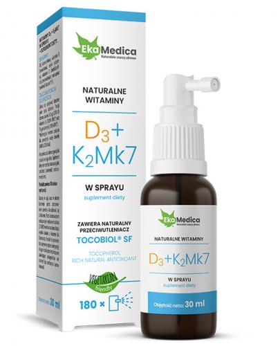 Ekamedica Witaminy D3 + K2 MK7 Spray, 30 ml zdjęcie