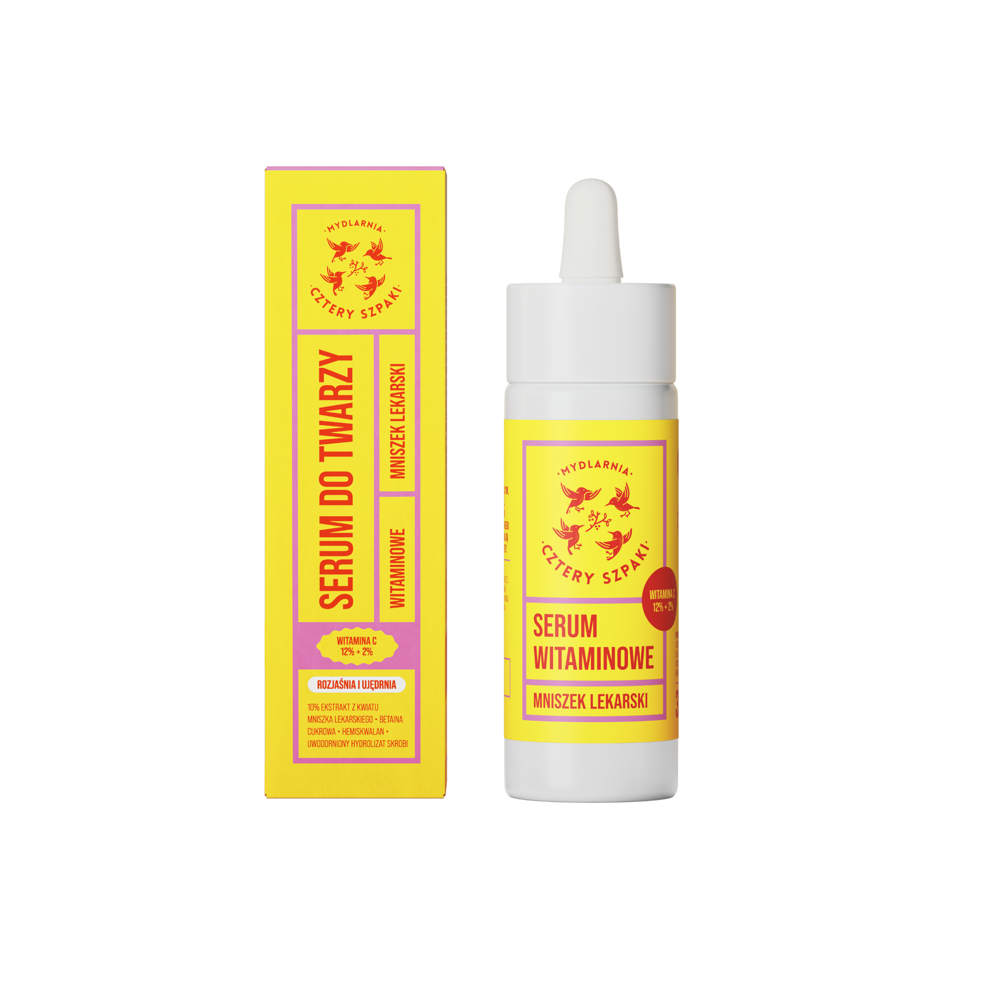 Mydlarnia Cztery Szpaki, Mniszek Lekarski Serum witaminowe, 30 ml zdjęcie