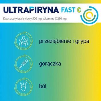 Ultrapiryna Fast C, 10 tabletek