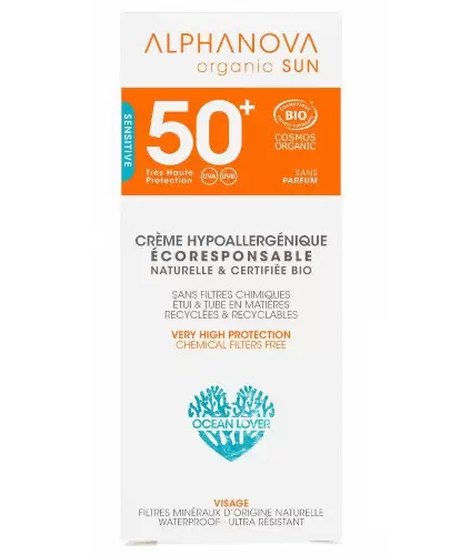 Alphanova Sun hipoalergiczny krem przeciwsłoneczny SPF 50+ 50 g zdjęcie