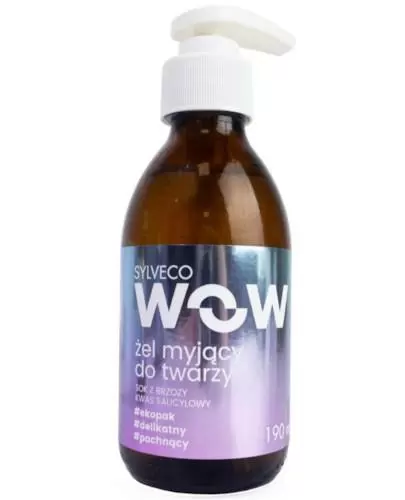 Sylveco WOW żel myjący do twarzy 190 ml zdjęcie