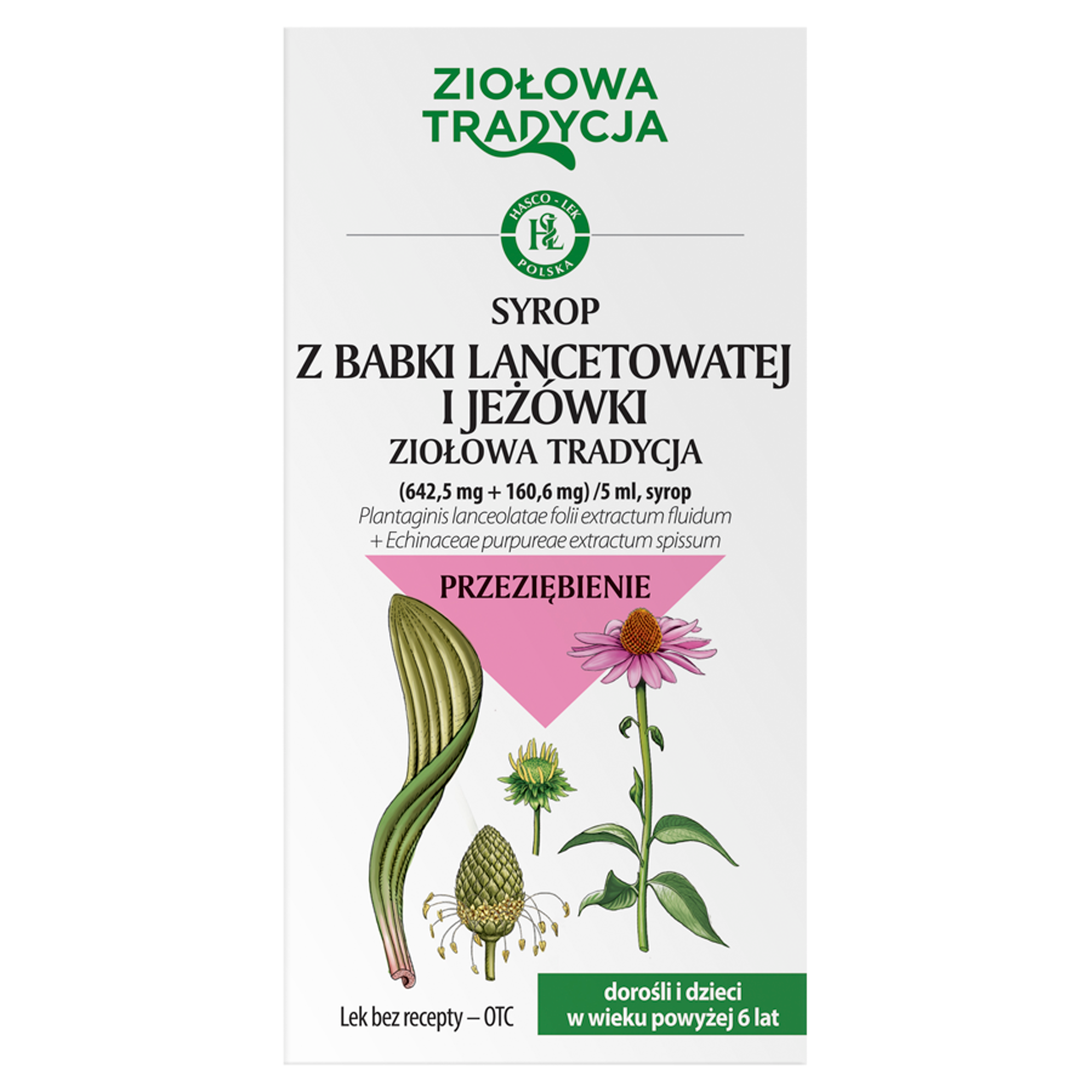 ZIOŁOWA TRADYCJA Syrop z babki lancetowatej i jeżówki, 125 g zdjęcie