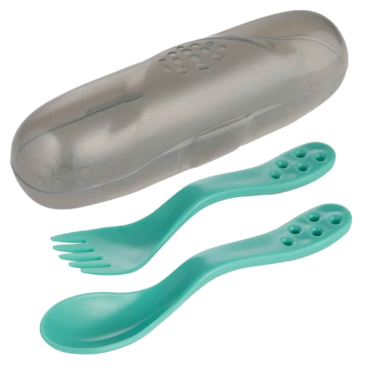 Canpol babies Zestaw sztućców dla dziecka w etui, 1 sztuka