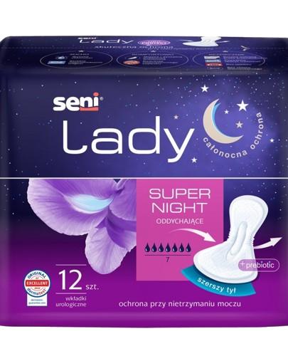 Seni Lady Super Night, wkładki urologiczne, 12 sztuk zdjęcie