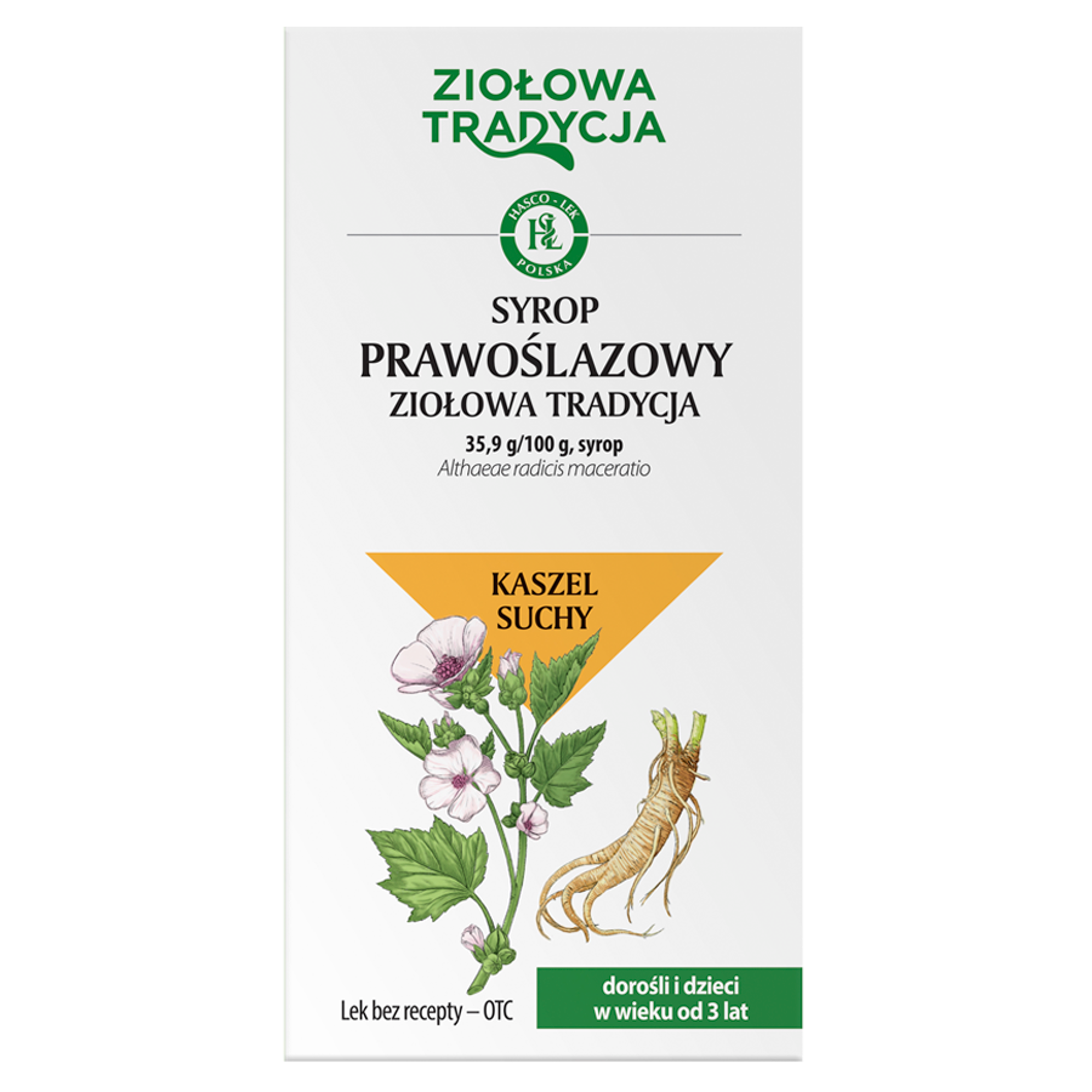 ZIOŁOWA TRADYCJA Syrop prawoślazowy, 125 g zdjęcie