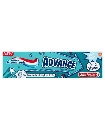 Aquafresh Advance Pasta dla dzieci 9-12 lat, 75 ml zdjęcie