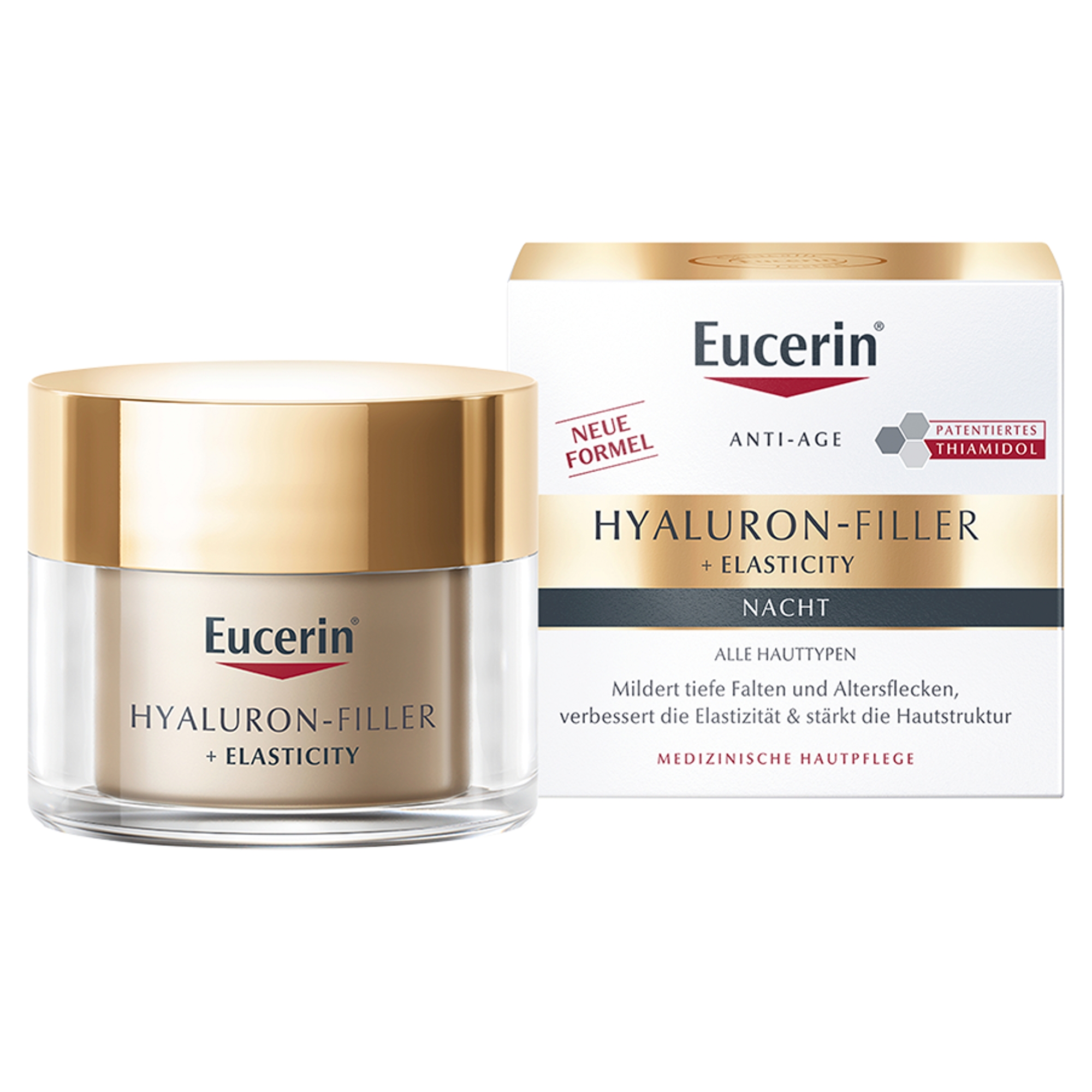 Eucerin Hyaluron-Filler + Elasticity Krem na noc do skóry dojrzałej przeciwzmarszczkowy, 50 ml zdjęcie