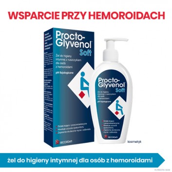 Procto-Glyvenol Soft żel do higieny intymnej dla osób z hemoroidami 180 ml