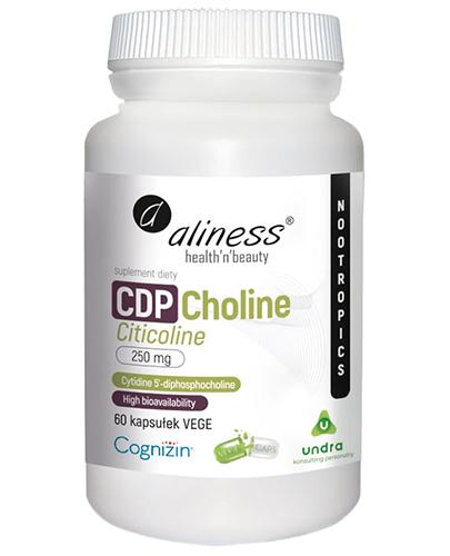 Aliness CDP Choline (Citicoline) 250 mg, 60 kapsułek vege zdjęcie
