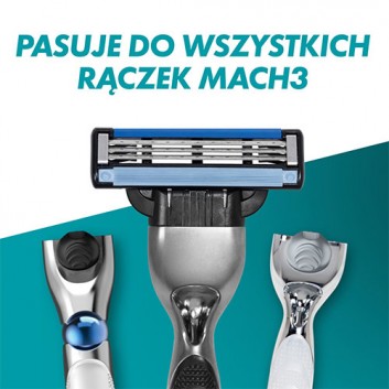 Gillette Mach3 Wkład do maszynki do golenia, 8 sztuk