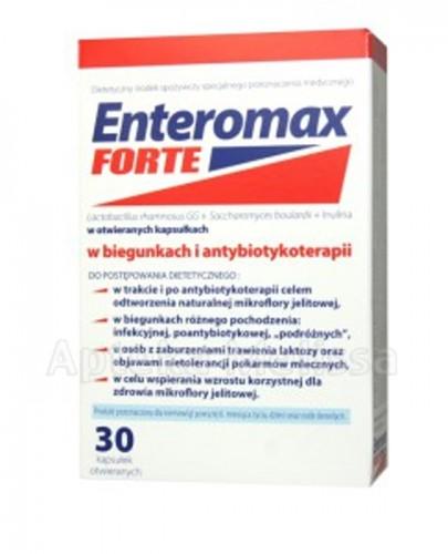 ENTEROMAX FORTE - 30 kaps.  zdjęcie
