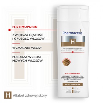 Pharmaceris H Stimupurin szampon stymulujący wzrost włosów 250 ml