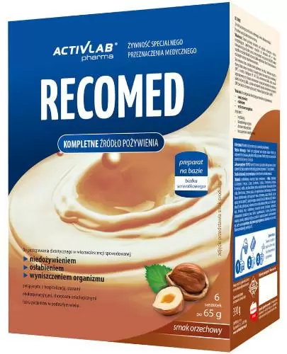 ActivLab RecoMed smak orzechowy 6 saszetek zdjęcie