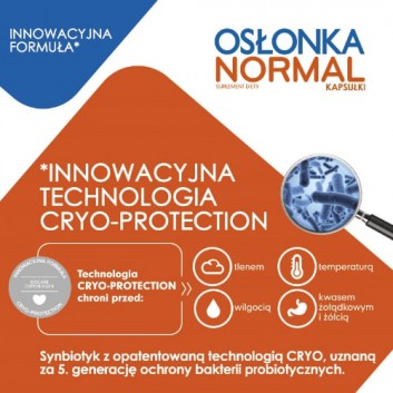 OSŁONKA NORMAL , 10 kaps., cena, wskazania, właściwości
