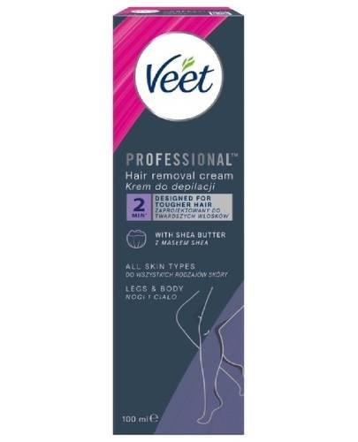 VEET PROFESSIONAL Krem do depilacji 2 min. dla każdego rodzaju skóry, 100 ml  zdjęcie