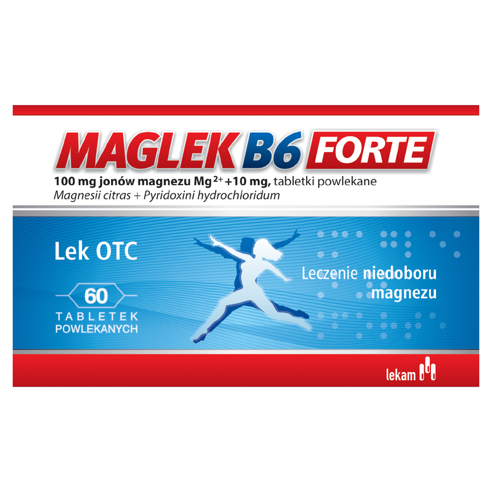 Maglek B6 Forte 60 tabletek zdjęcie