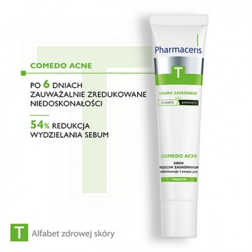 PHARMACERIS T COMEDO ACNE, krem przeciw zaskórnikom, 40 ml