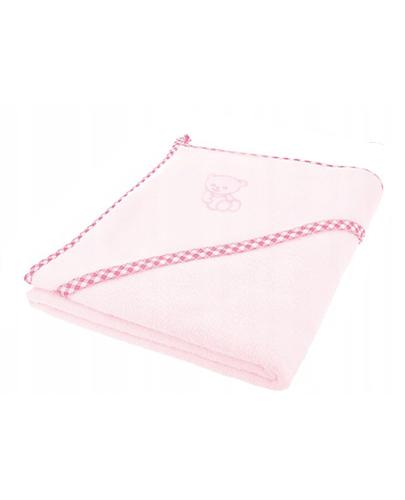 BOCIOLAND Okrycie kąpielowe różowe 80 cm x 80 cm - 1 szt. zdjęcie