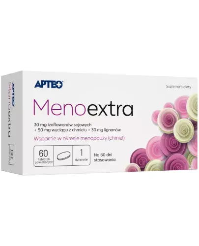 Apteo Menoextra 60 tabletek zdjęcie