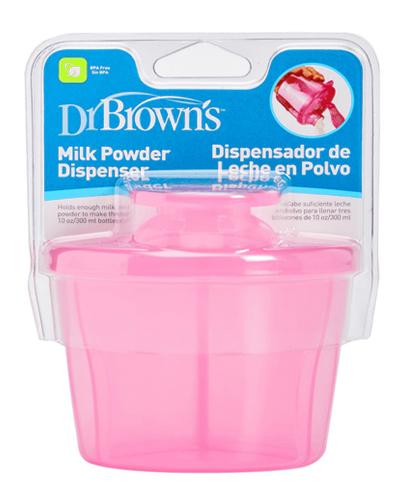 Dr Brown's Pojemnik na mleko w proszku w kolorze różowym - 1 szt. - cena, opinie, użytkowanie  zdjęcie