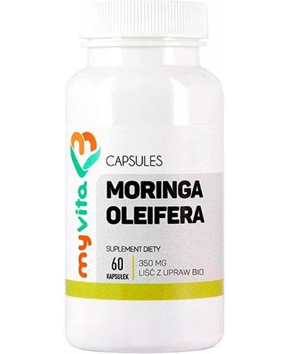 MyVita Moringa Oleifera 350 mg, 60 kaps., cena, wskazania, właściwości zdjęcie