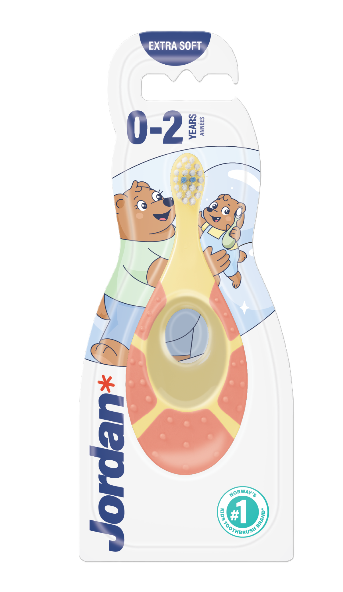 Jordan Step by Step Extra Soft szczoteczka do zębów super miękka 1 sztuka zdjęcie