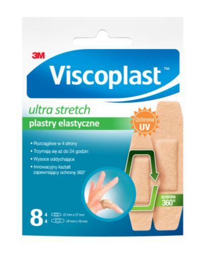 Viscoplast™ Ultra Stretch, plastry elastyczne, 2 rozmiary, kopertka, 8 sztuk zdjęcie