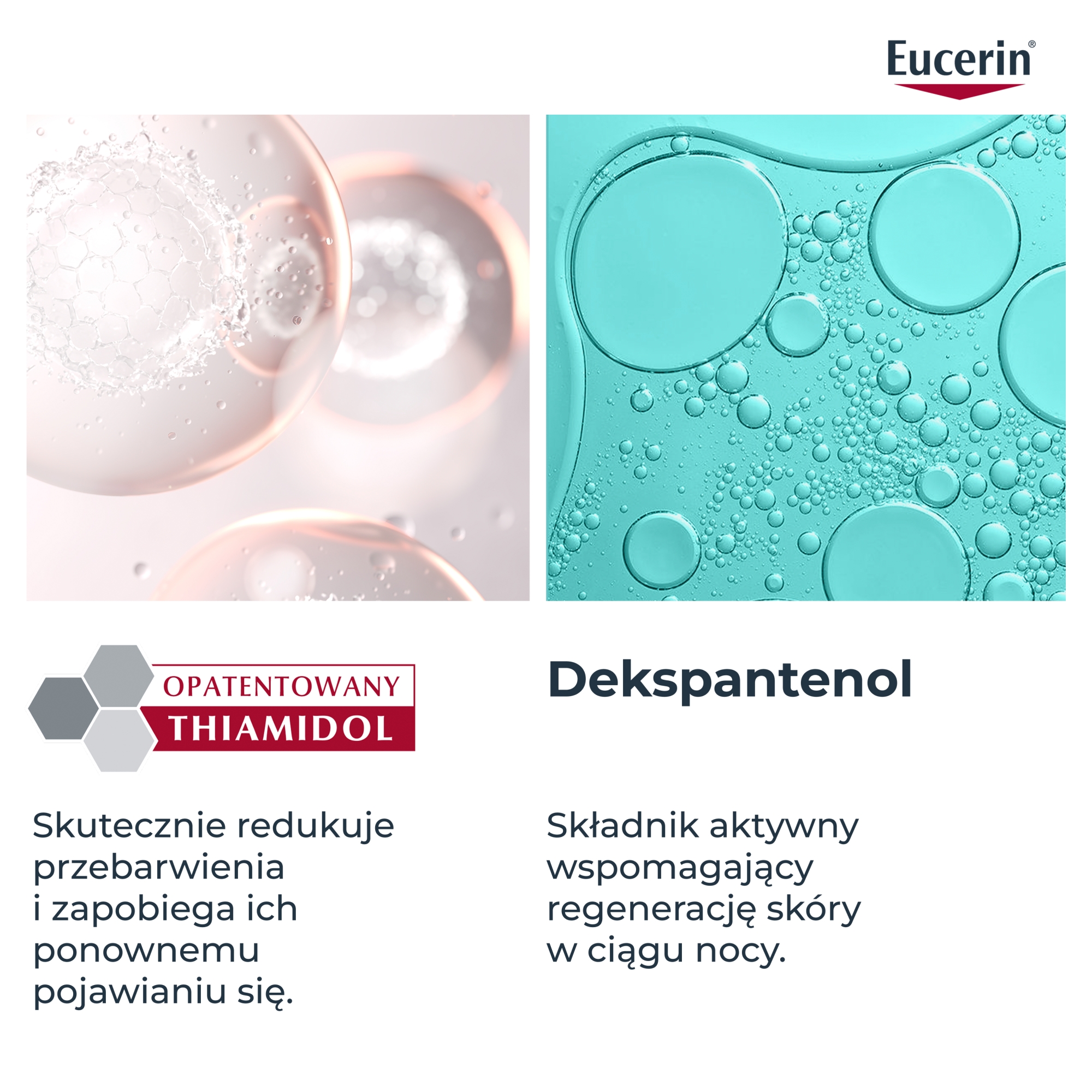 Eucerin, Anti-Pigment, krem na noc z Thiamidolem, przeciw przebarwieniom, 50 ml