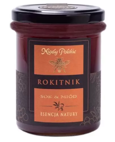 Miody Polskie Sok & Miód Rokitnik 250 g zdjęcie