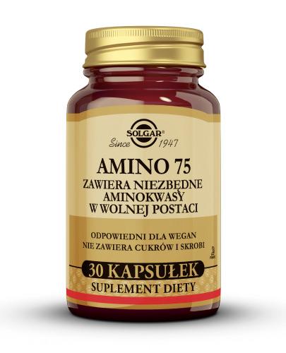 SOLGAR AMINO 75 - 30 kapsułek zdjęcie