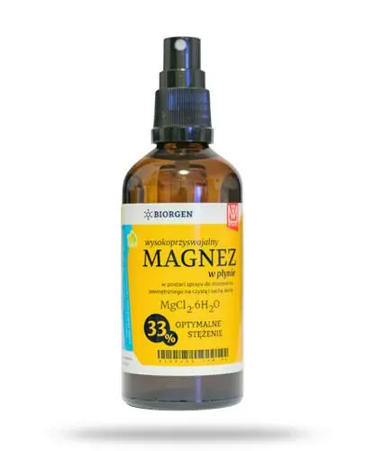 Biorgen wysokoprzyswajalny magnez w płynie 100 ml zdjęcie