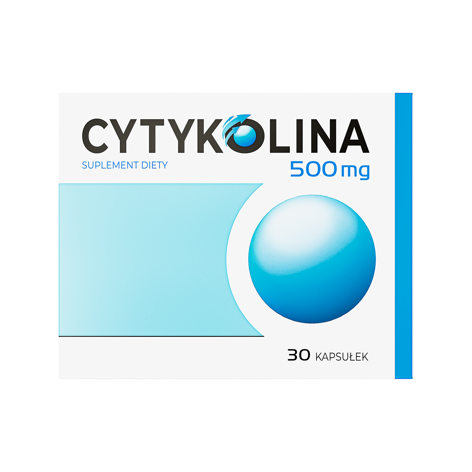 Cytykolina 500 mg, 30 kapsułek zdjęcie