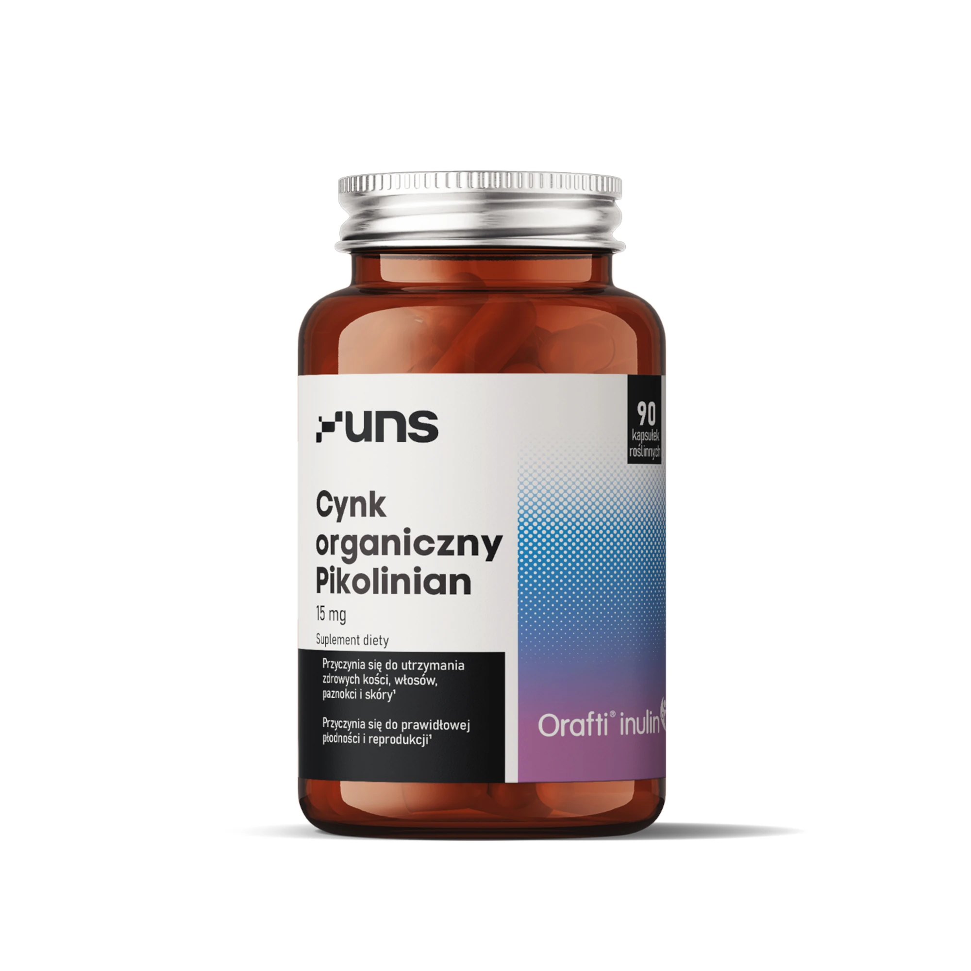 UNS Cynk organiczny Pikolinian, kapsułki, 90 sztuk