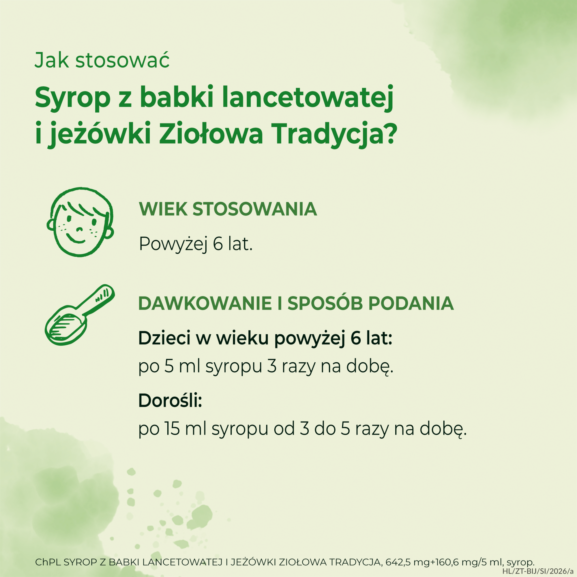ZIOŁOWA TRADYCJA Syrop z babki lancetowatej i jeżówki, 125 g